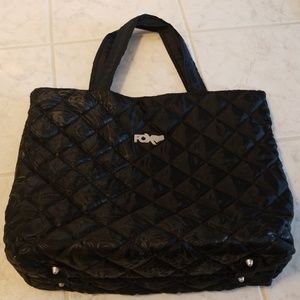 FOX Large Black Tote